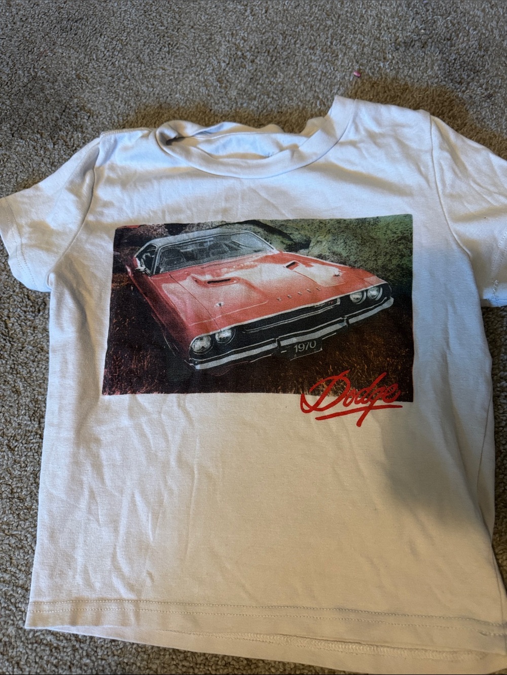 Women’s Crop Dodge Charger Tee